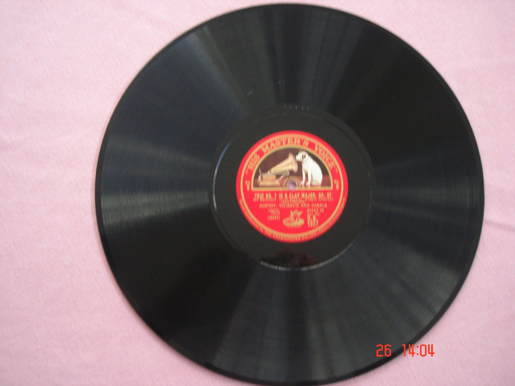 Schallplatten: Schellackplattenalbum Beethoven Trio Nr.7 B-Dur Op.97 – Gebraucht aus Aeschi SO von abi1951 9