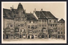 Stein a. Rhein, Strassenpartie vor alten