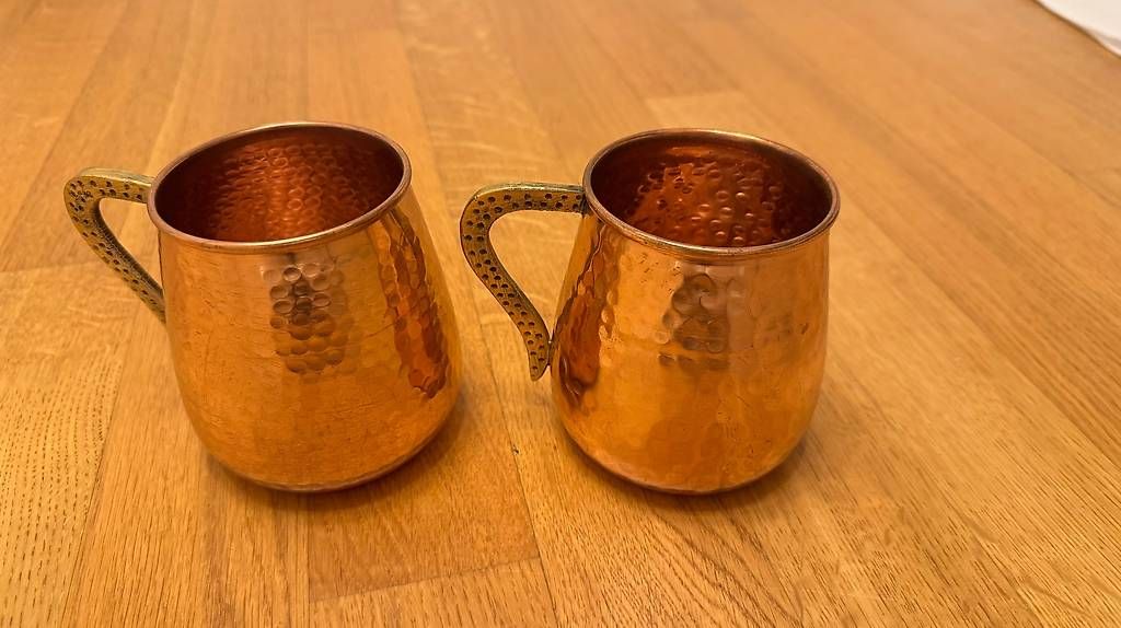 Tazze: 2 Kupferbecher – Usato da Luzern venduto da mar_27gr 1