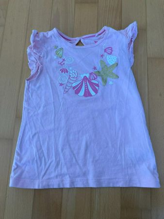 T-Shirt mit Muschel-Motiven