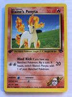 Blaine's Ponyta 1st Gym Challenge - MINT -ab 1.-