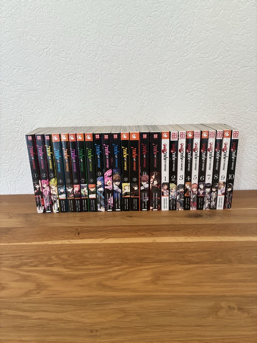 Fumetti: Akame ga Kill 1-15 & Akame ga Kill Zero 1-10 – Nuovo (secondo la descrizione) da Worben venduto da sil_n869
