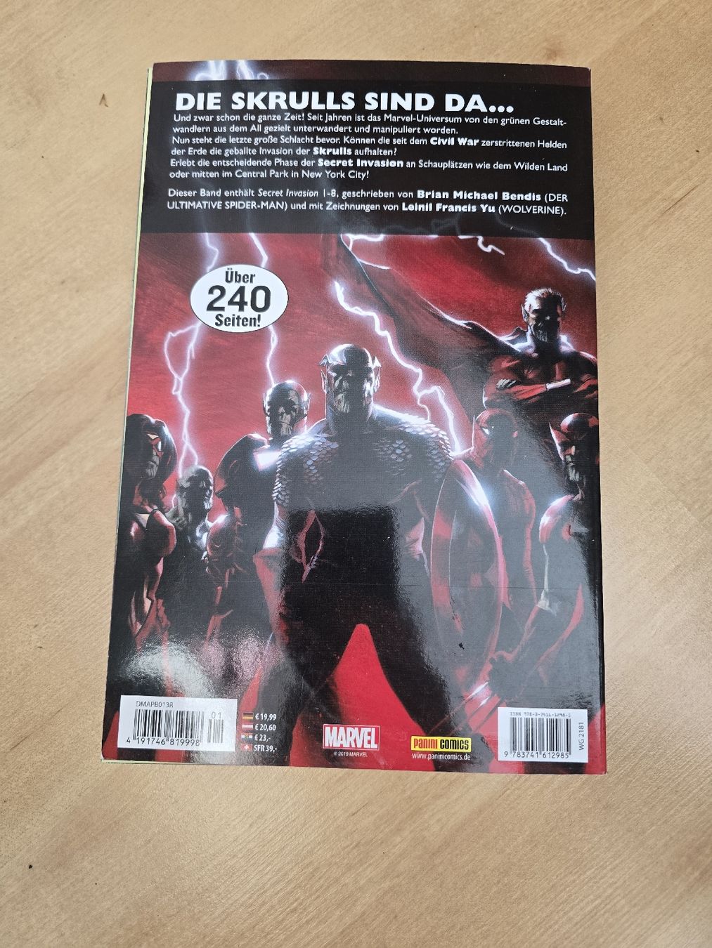 Fumetti: Marvel Secret Invasion Comic novel TPB Bendis Yu – Usato da Zürich venduto da hea_sxv7 1