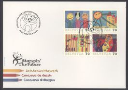 2000, FDC, Kinderzeichenwettbewerb