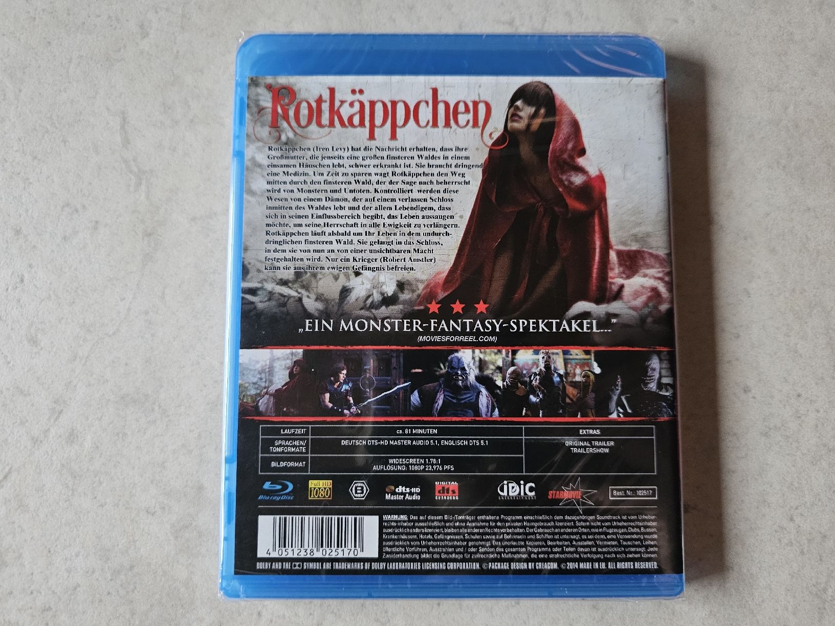 Tutti i DVDs: Rotkäppchen  /  3D Bluray Fabrikneu – Nuovo e nell'imballaggio originale da Schneisingen venduto da backstore24 1