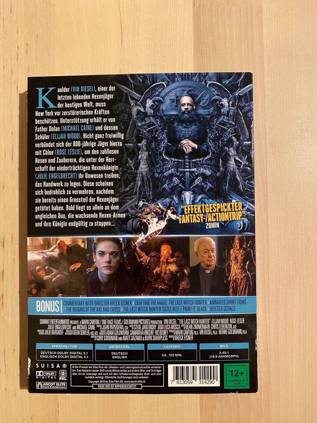 Tutti i DVDs: The last witch hunter DVD – Usato da Zürich venduto da drummergirl98 1