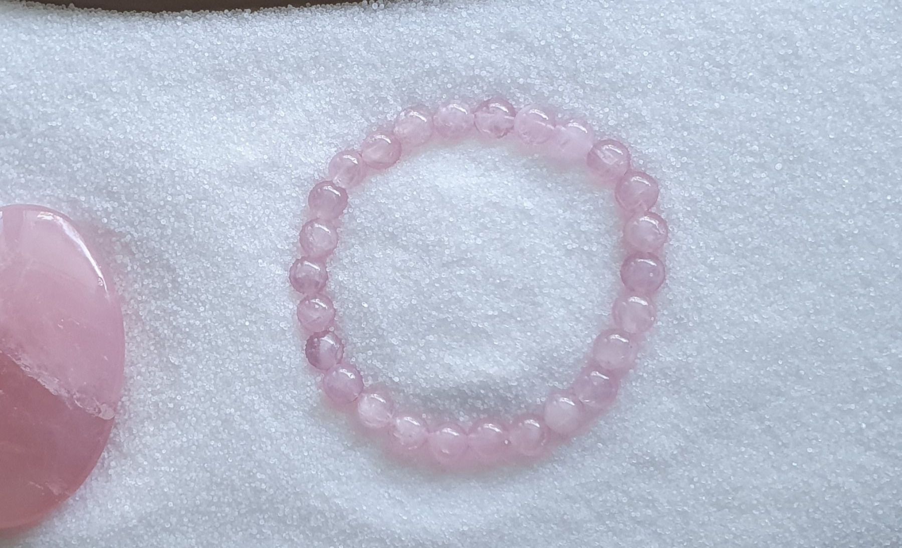 Bracciali & Braccialetti: Bracelet - Quartz rose – Nuovo (secondo la descrizione) da Cossonay-Ville venduto da cba_69tt