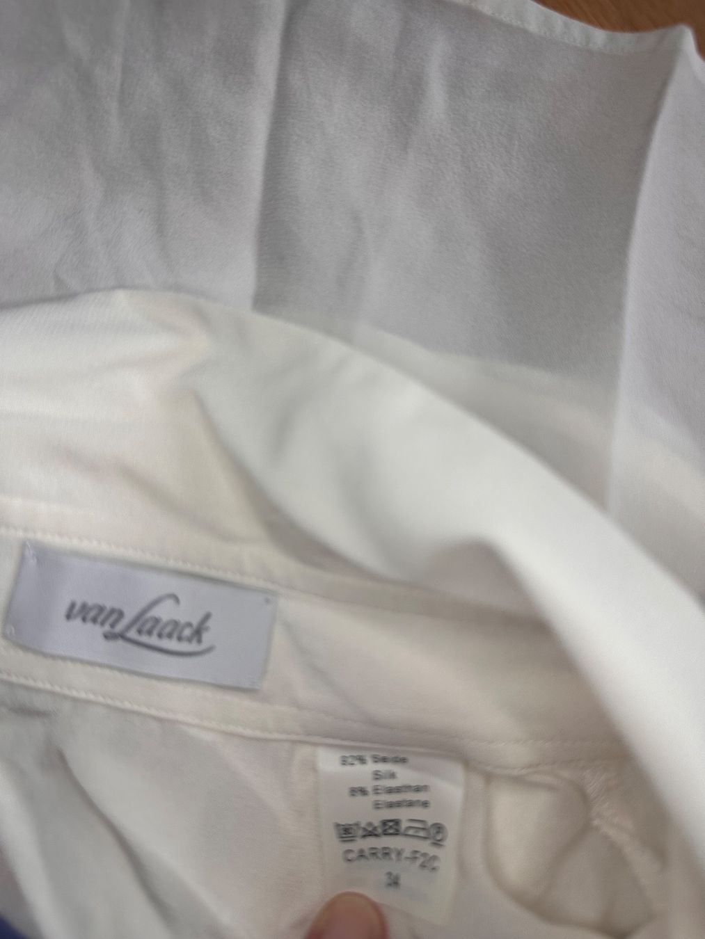 Van Laack Camicette: Van Laack Seidenbluse s – Usato da Pfaffhausen venduto da Klaras_second_hand 6