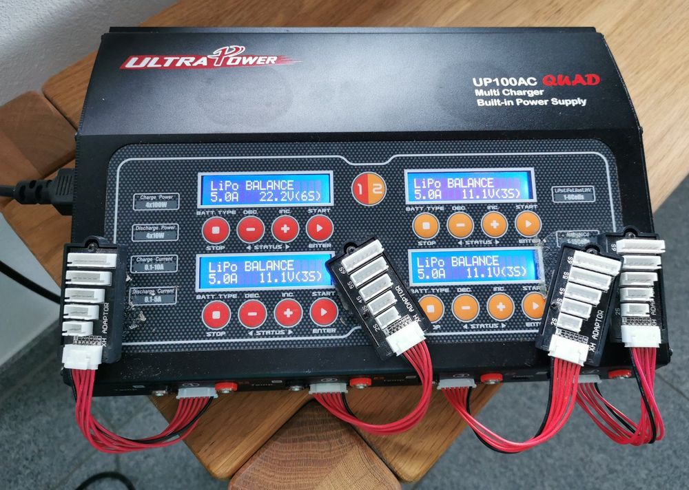 Ultra Power UP100AC QUAD Ladegerät 6s (Gebraucht) in für CHF 99 – mit ...