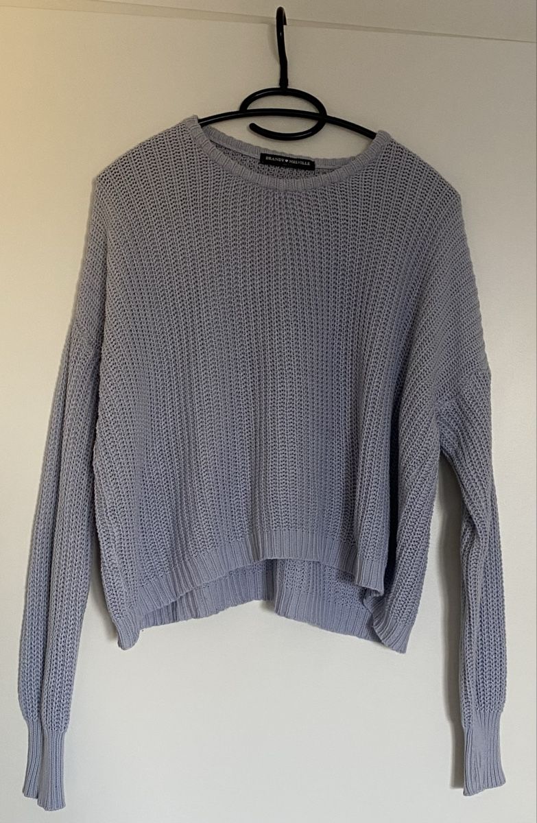 Brandy Melville Maglioni & Felpe: Pull en maille bleu clair - Brandy Melville - one size – Usato da Nyon venduto da meganhw 1