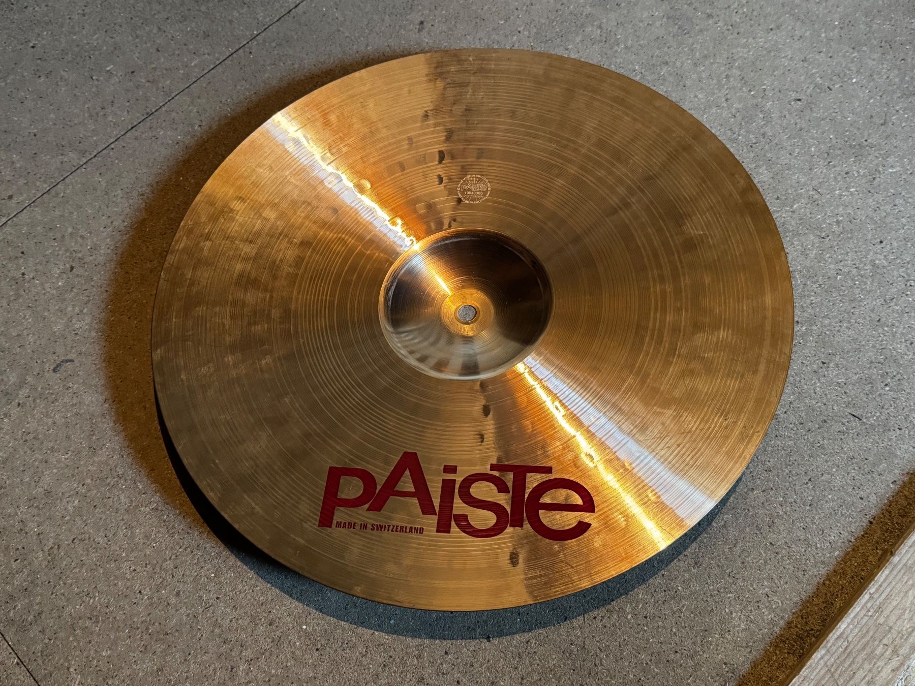 Meinl Musikinstrumente: Paiste PST7 16” Heavy Crash – Gebraucht aus Zürich von colorblindrummer 1