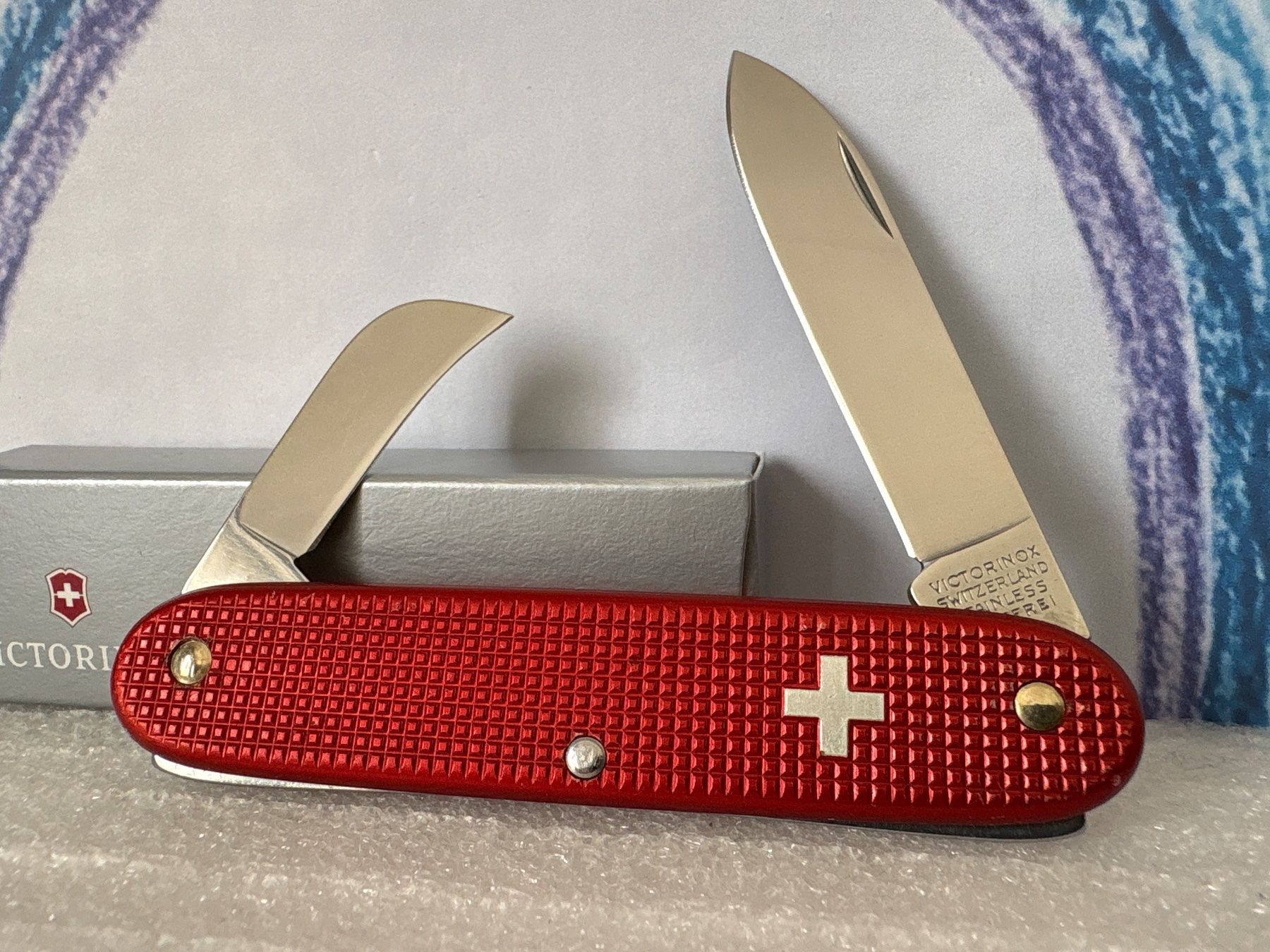 Victorinox Taschenmesser: VICTORINOX - Alox - Old Cross - Sackmesser – Gebraucht aus Andwil SG von Rainboli