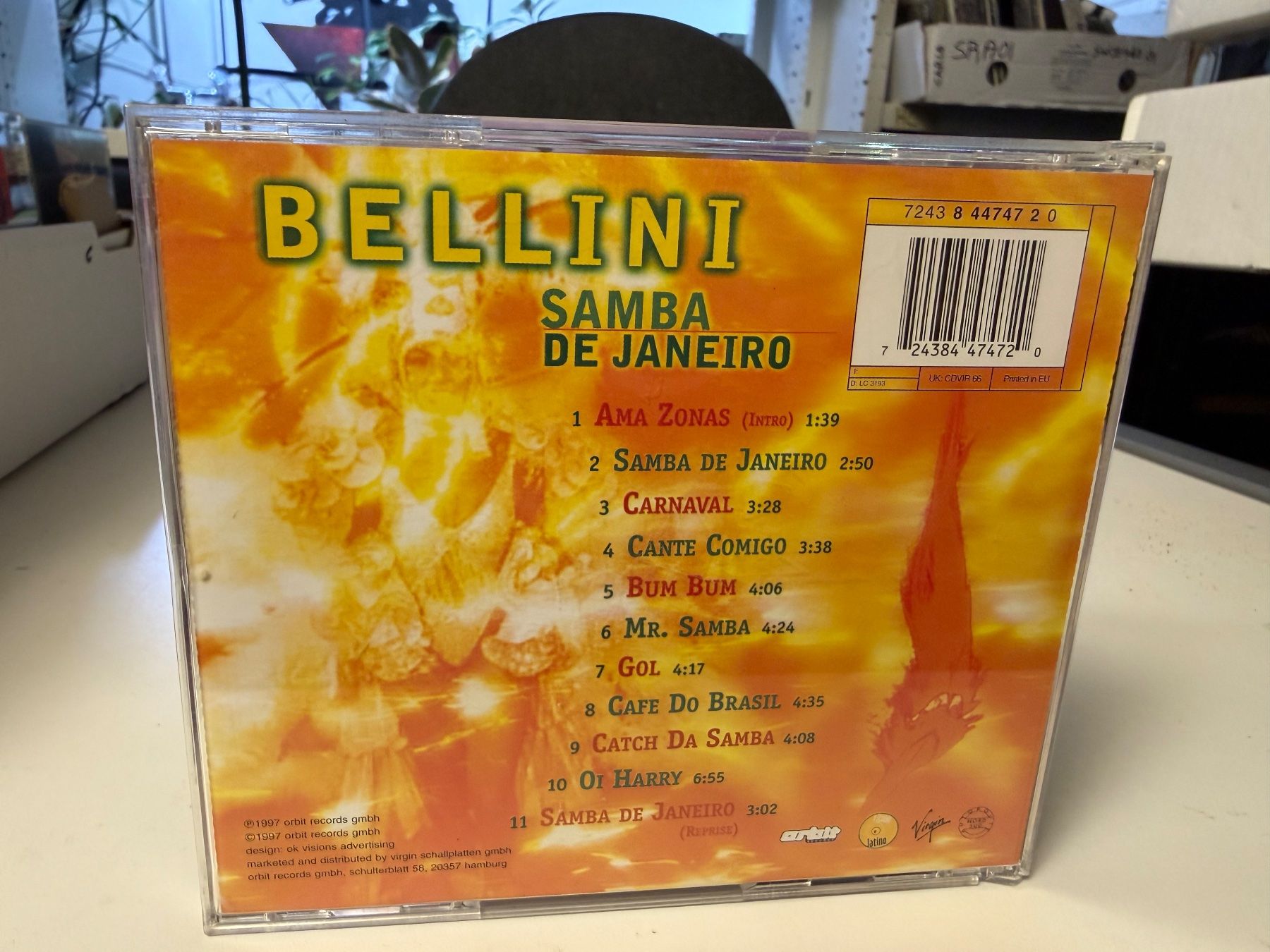 CD: Bellini - Samba De Janeiro - HD23D – Usato da Küsnacht ZH venduto da Jazztilldawn 1