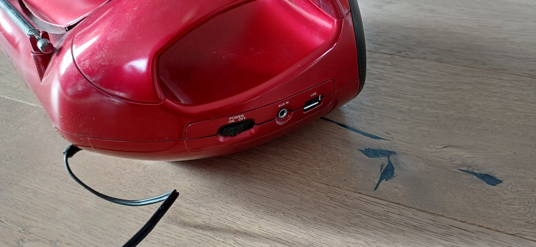 Radios: DAB+ Radio CD-Spieler Rot – Gebraucht aus Wahlendorf von Irba 1