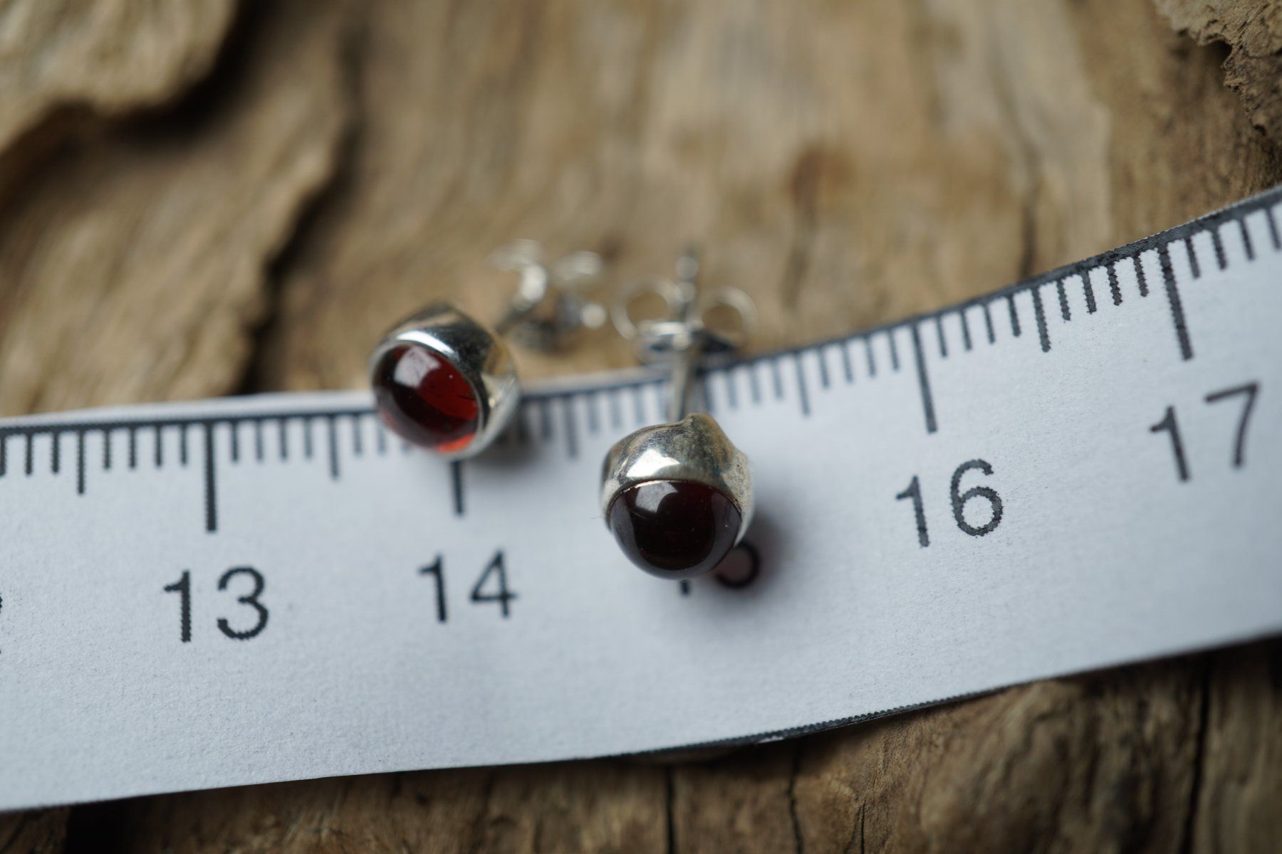 Orecchini pendenti & Orecchini a lobo: Granat 6mm    Rot Ohrstecker   925 Silber – Nuovo e nell'imballaggio originale da Balgach venduto da top_silver 3