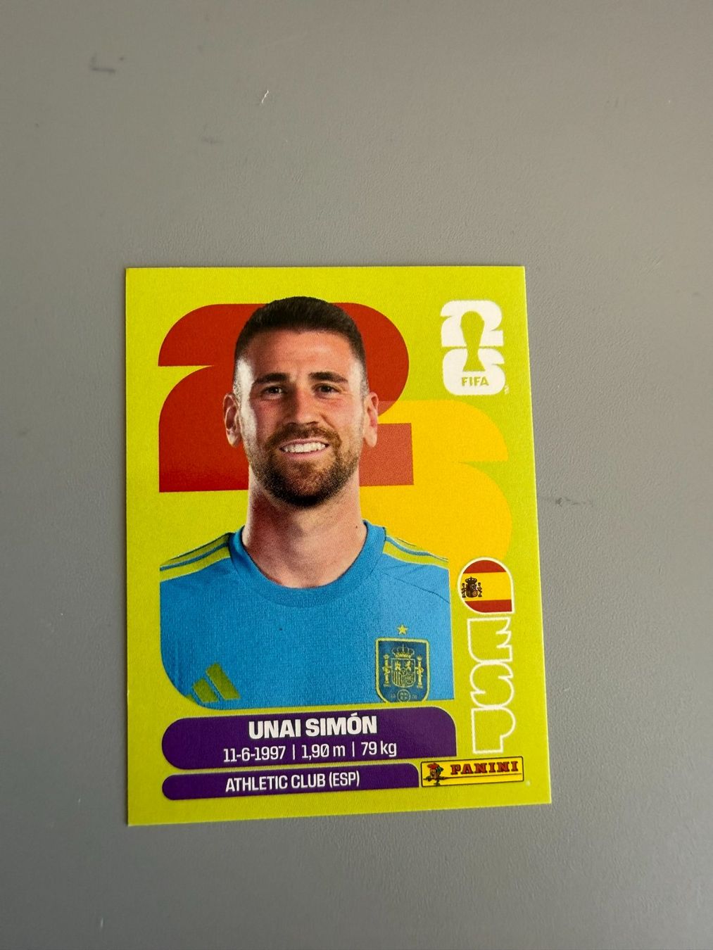 Panini Cartes à collectionner: Panini Unai Simon ESP2 – D'occasion à Liebefeld par Ronaldo-1996