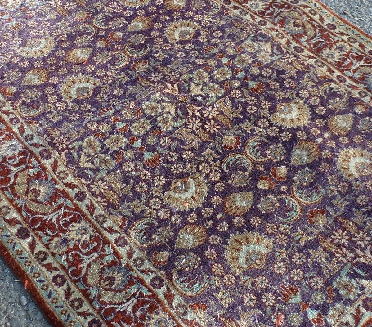 Teppiche: Wunderschöner feiner Seiden-Teppich – Gebraucht aus Walkringen von Casablanca777 5