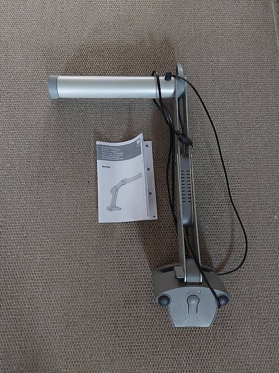 Lampade: Schreibtischlampe des MOLL Systems – Usato da Rotkreuz venduto da BlumeMAK 1