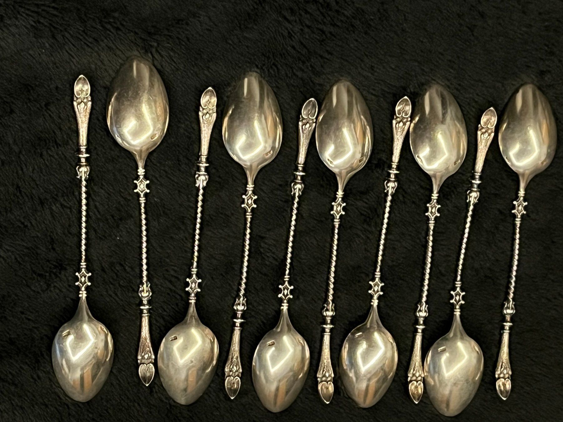Cucchiai: Set Löffel Silber 800 (108g) – Usato da Bettwiesen venduto da wicking27 3