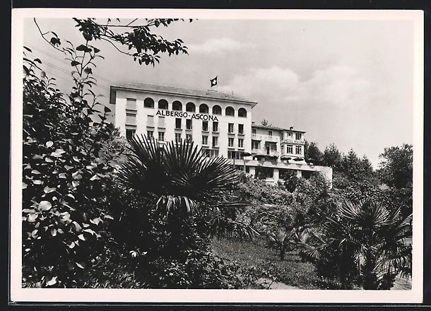 Cartoline postali: AK Ascona, Hotel Ascona – Usato da Berlin venduto da bartko-reher