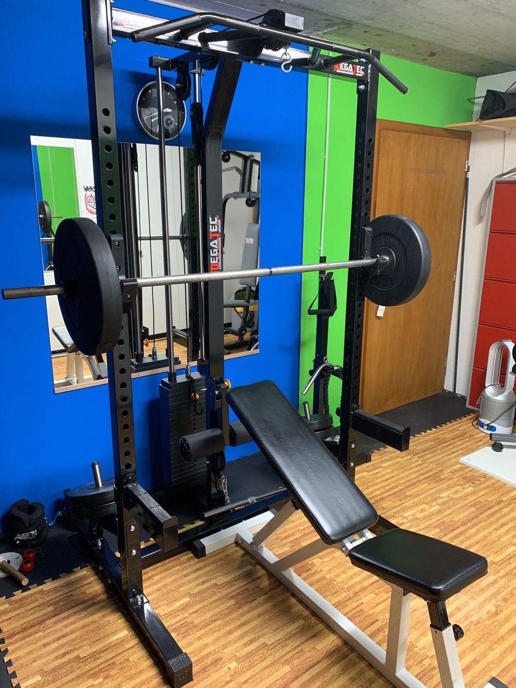 Hometrainer: Half Rack mit Latzugstation - 115 kg – Usato da Pratteln venduto da Zen200