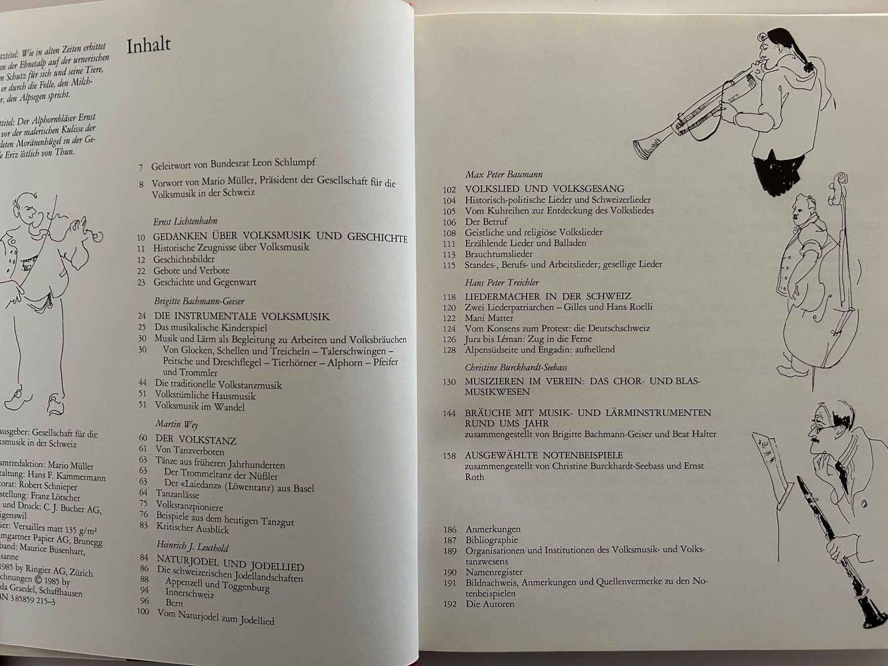 Libri: Volksmusik in der Schweiz – Usato da Pfäffikon ZH venduto da Wacardo 2