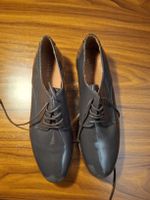 Halbschuhe Varese Lackoptik grau Grösse 40 neuwertig