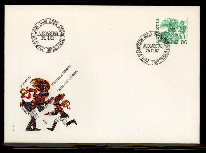 Tutti i francobolli: 1982, FDC, Volksbräuche (Nr. 677) – Usato da Willisau venduto da Vollstempel