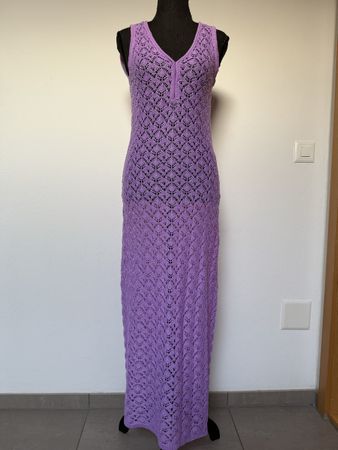 Feinstrick Maxikleid
