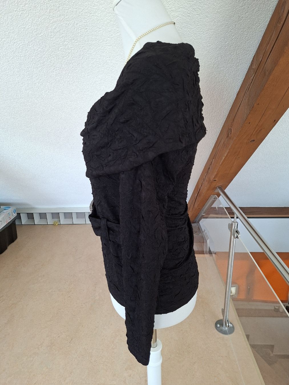 Tops: Frank Lyman Top, Schwarz, Grösse 36/38 – Gebraucht aus Klingnau von vollmond36 1