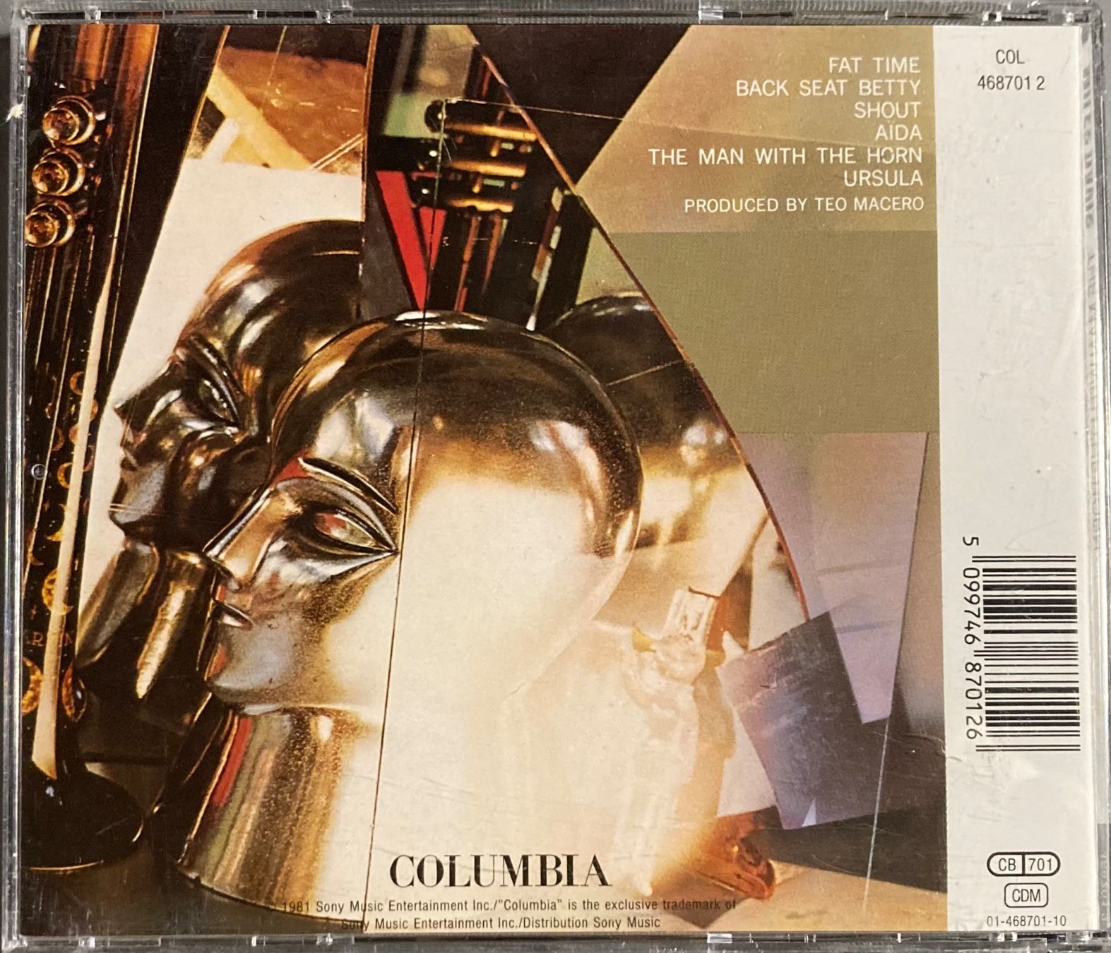 CD: MILES DAVIS - THE MAN WITH THE HORN – Usato da Poliez-Pittet venduto da Newtown-Records 1
