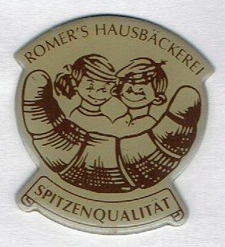 Plaketten & Abzeichen: Romer's Hausbäckerei – Gebraucht aus Hinterkappelen von Schampus