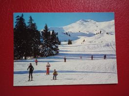 AK Skifahrer Prodchamm Abfahrt Flumserberge 1980