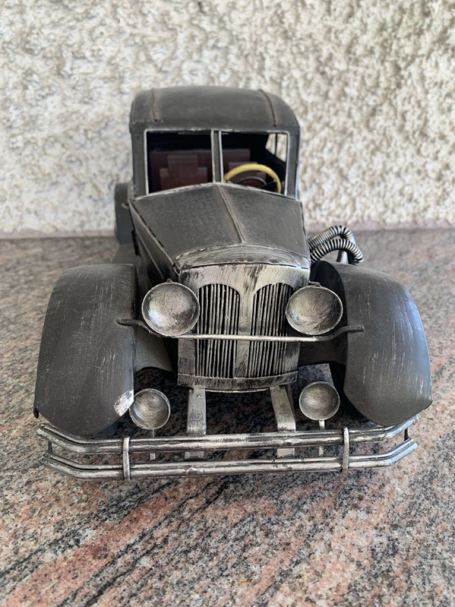 Alle Dekorationen: Deco Blech-Auto Oldtimer Modellauto schwarz Vintag – Neu (gemäss Beschreibung) aus Widnau von Algisbuendter 1