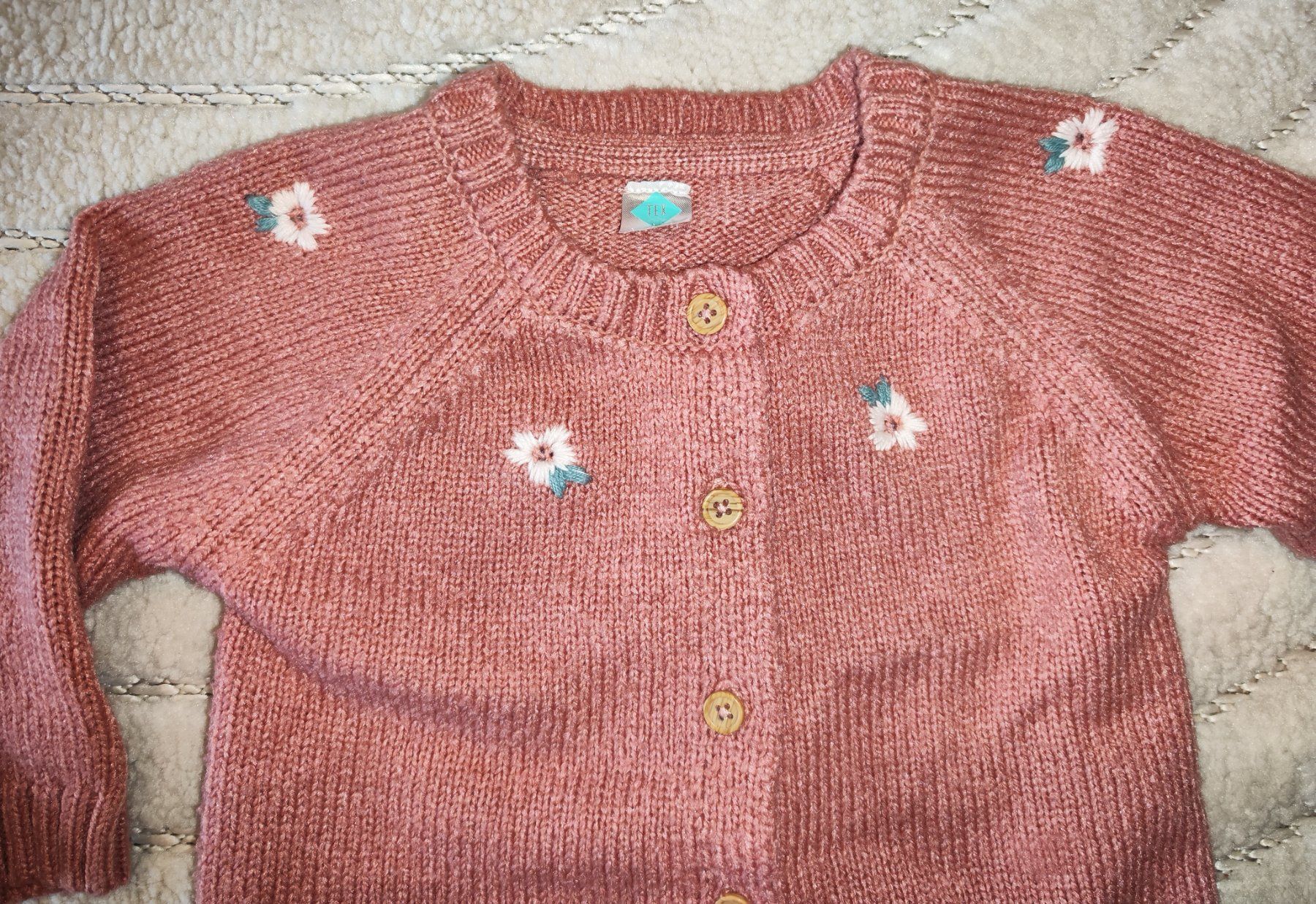 Giacche & Cappotti: Strickjacke, Grösse 9M (ca. Gr. 80) – Nuovo (secondo la descrizione) da Reinach BL venduto da chilller92 1