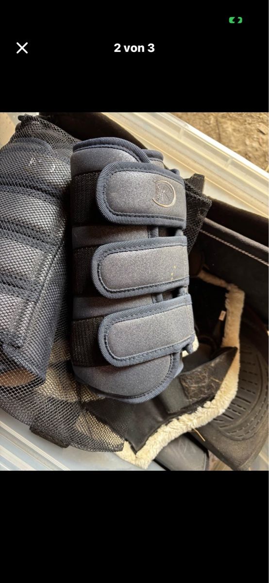 Stinchiere & Fasciature: Riders Choice Gamasche blau L – Nuovo (secondo la descrizione) da Susten venduto da Sasinaxe 1
