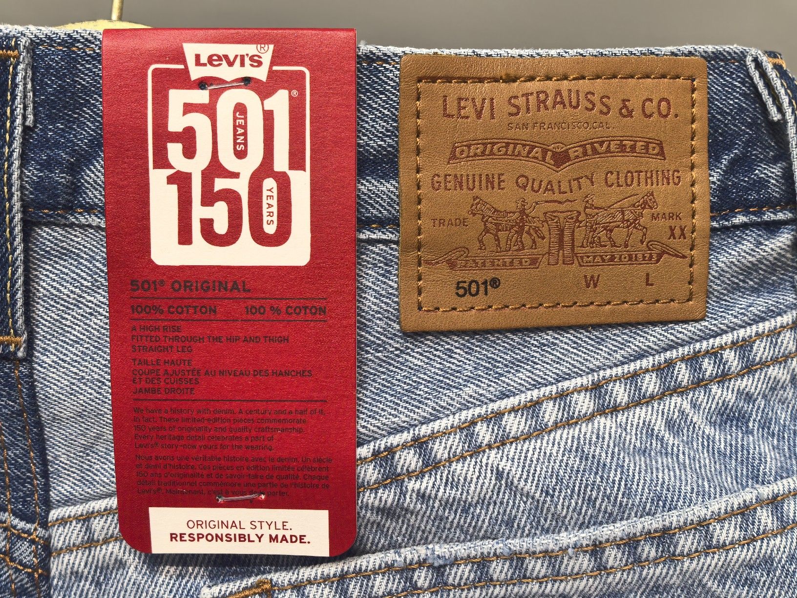Levi's Jeans: Levi's 501 Limitierte Edition Jeans – Nuovo e nell'imballaggio originale da Bad Ragaz venduto da AKahlon 7