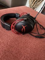 Casque Hyperx noir et rouge 