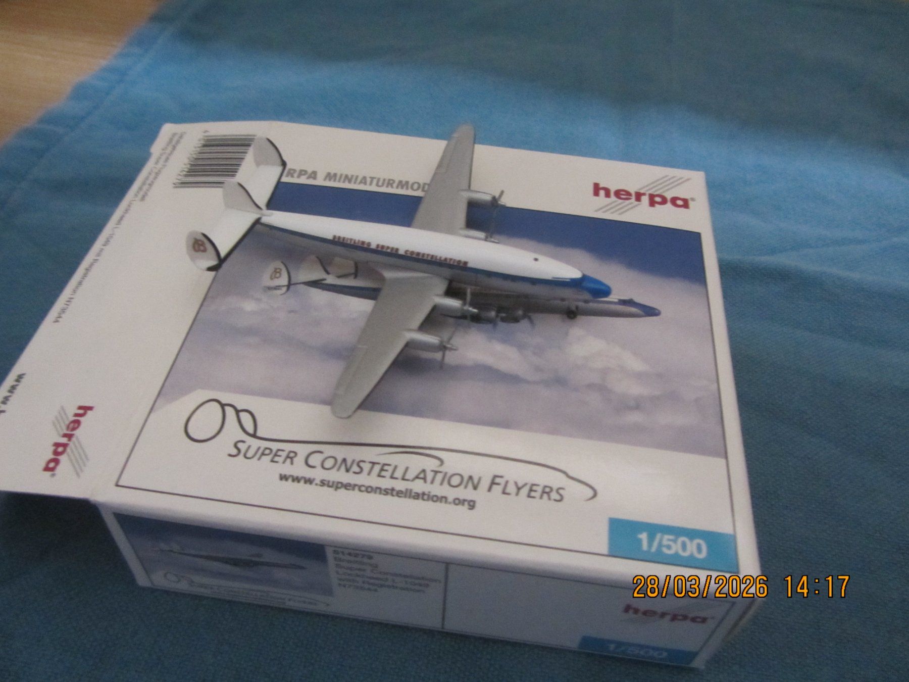 Herpa Modellbausätze & Standmodelle: Herpa 1:500 Lockheed L-1049 Super Constellation Flyers – Neu und originalverpackt aus Kirchberg BE von sonne88 1