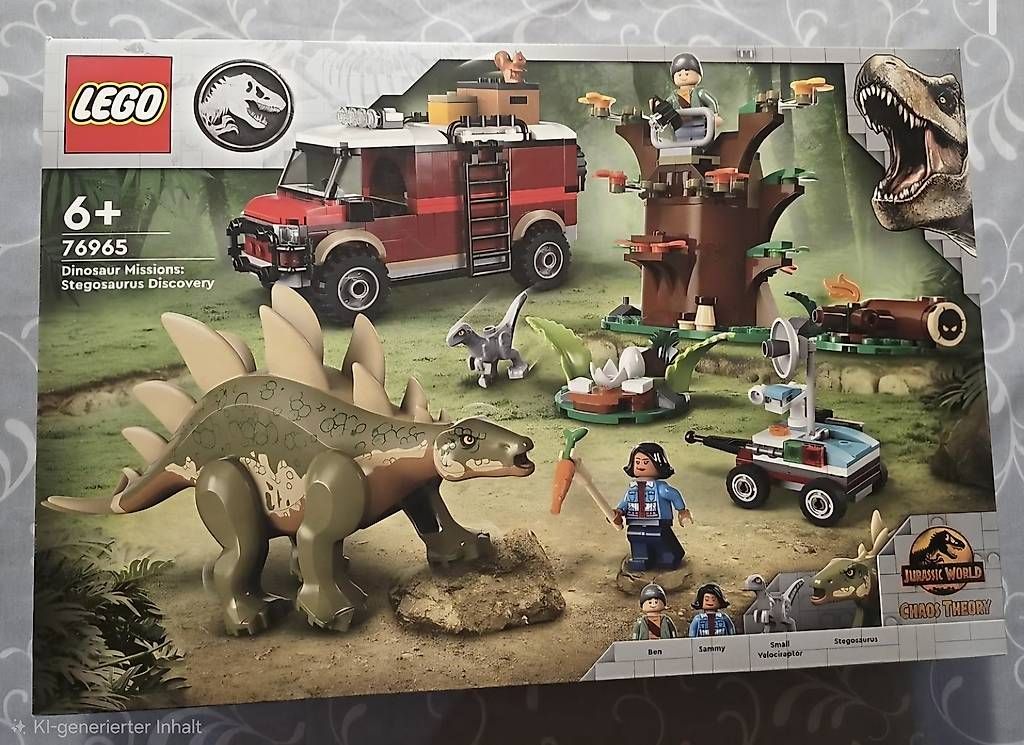 Lego Giocattoli: Legoset 76965 Jurassic World: Stegosaurus – Nuovo e nell'imballaggio originale da Kirchlindach venduto da CloodHouzi