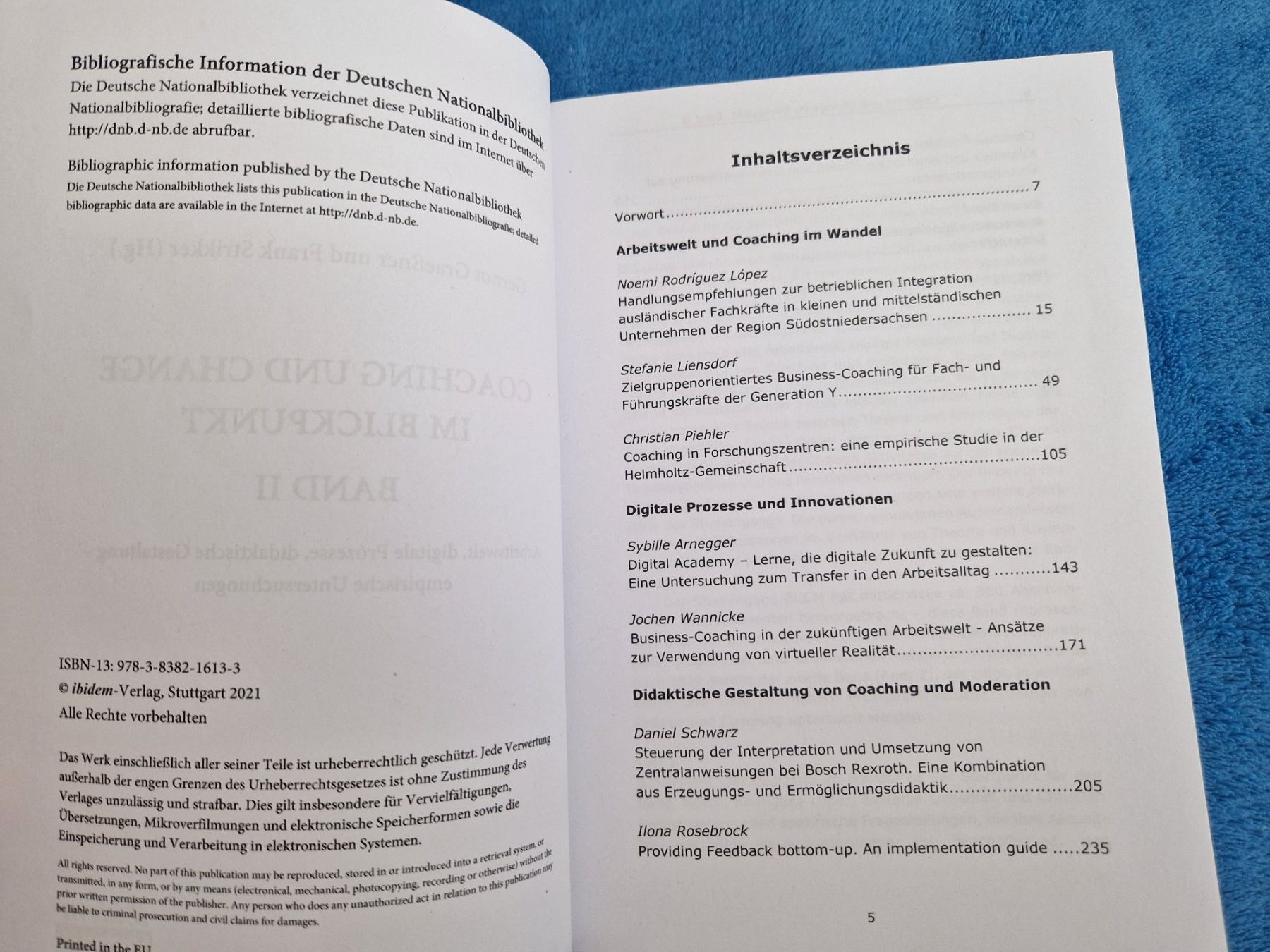 Bücher: Coaching und Change im Blickpunkt, Band 2 – Gebraucht aus Erlinsbach SO von ULIKH 3