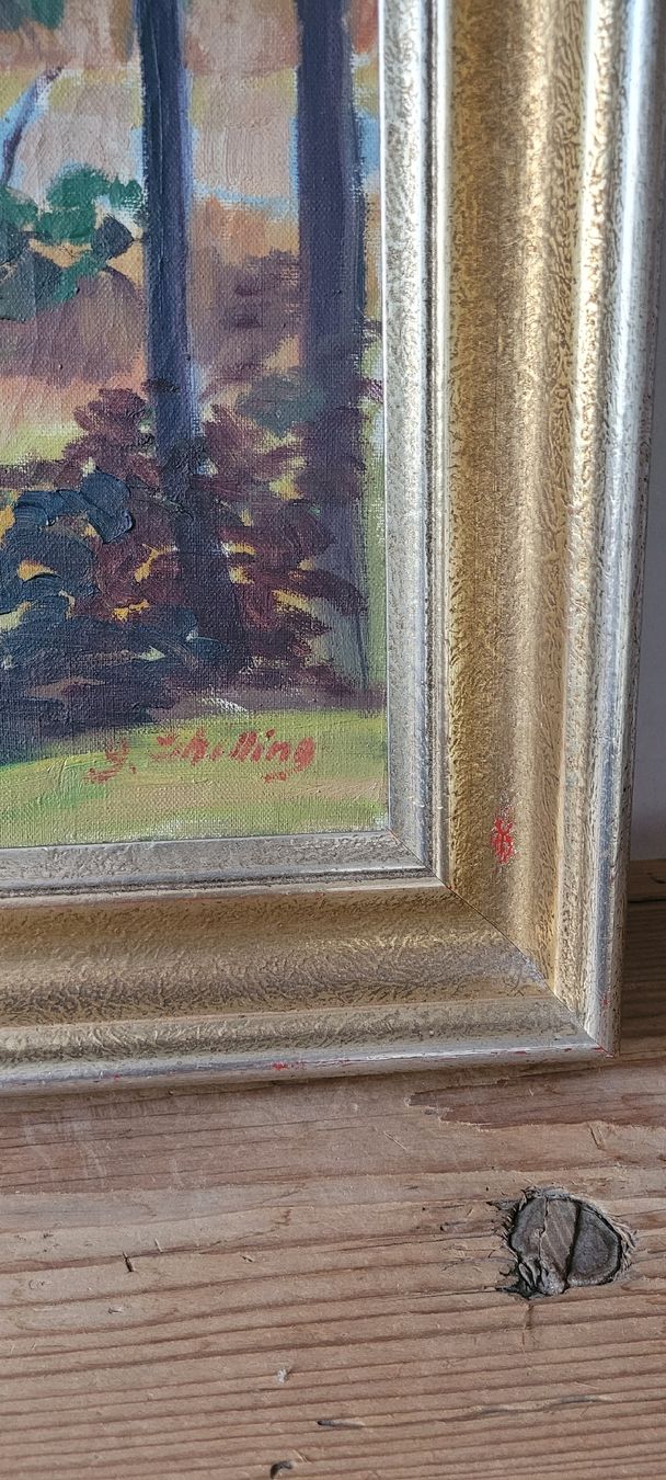 Dipinti: Ölgemälde G. Schilling                87x 76cm – Usato da Schönenwerd venduto da rosamanda 7