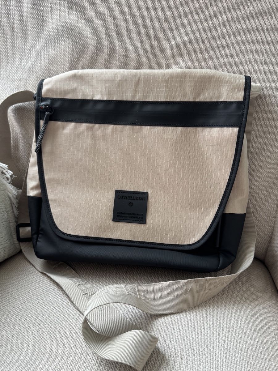 Strellson Borse: Strellson Messenger Tasche beige – Nuovo (secondo la descrizione) da Muttenz venduto da einfach-schoen