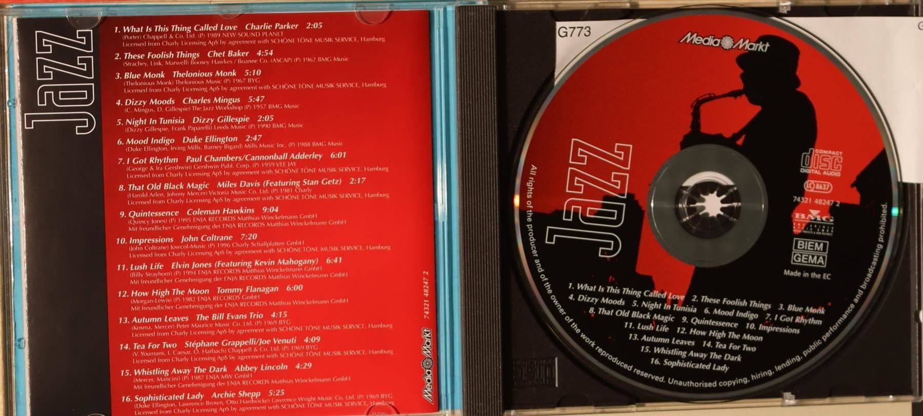 CD: Jazz – Diverse Interpreten – Usato da Luzern venduto da CONTENTI 1