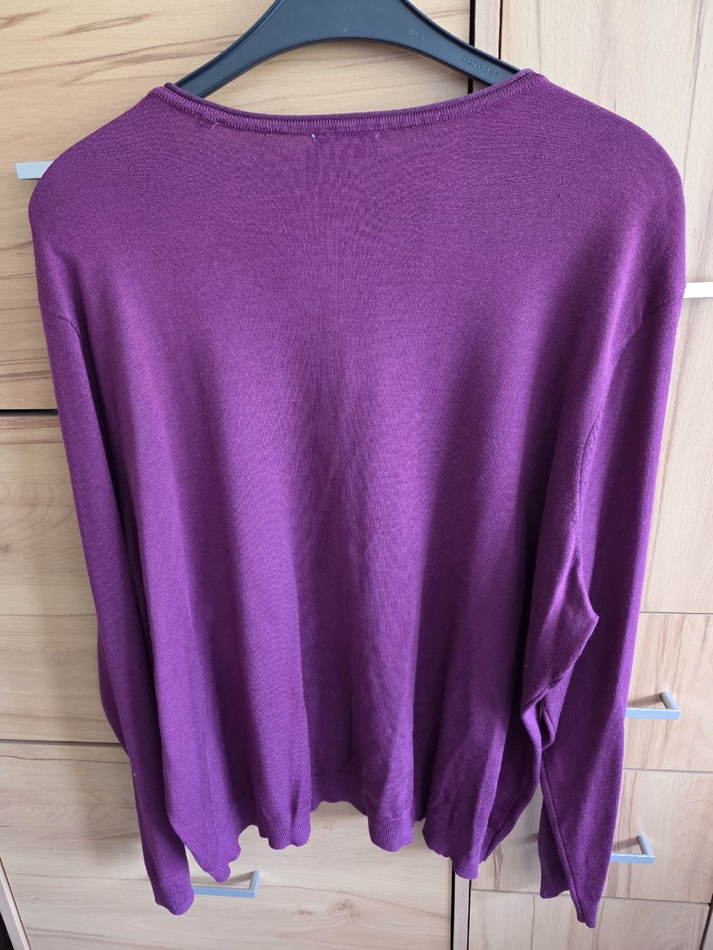 Jacken: Strickjacke mit Knopfleiste Beerenfarbe Gr.48/50 – Gebraucht aus Winterthur von katzen07 4