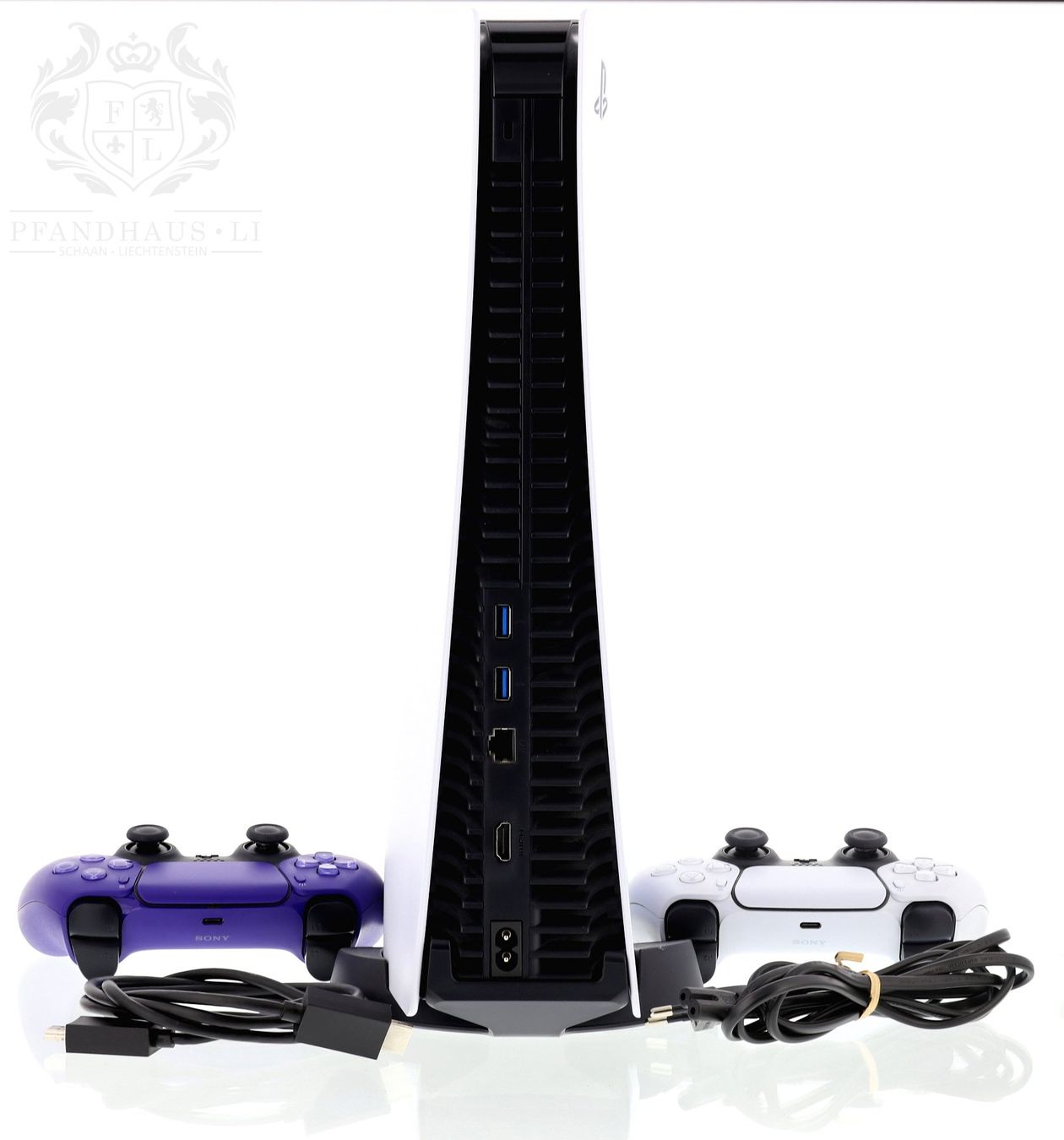 Sony Console: Sony PlayStation 5 Disc Version CFI-1116A – 2 Controller – Usato da Schaan venduto da Pfandhaus-LI 1