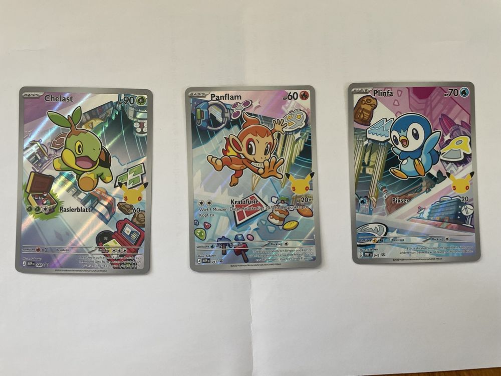 Pokemon First Partner Illustration Rare DE (Neu (gemäss Beschreibung ...