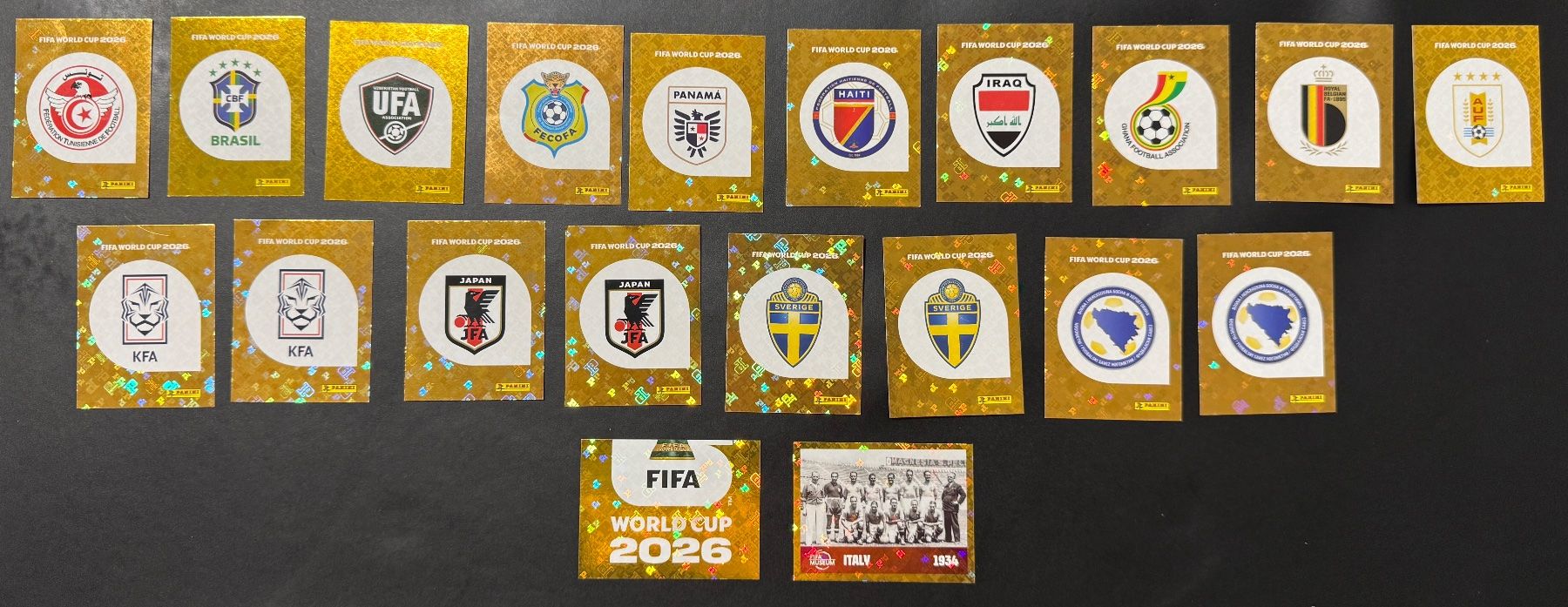 Panini Sammelbilder & Trading cards: Wappen - Panini WM 2026 – Gebraucht aus Schwyz von pascalvh
