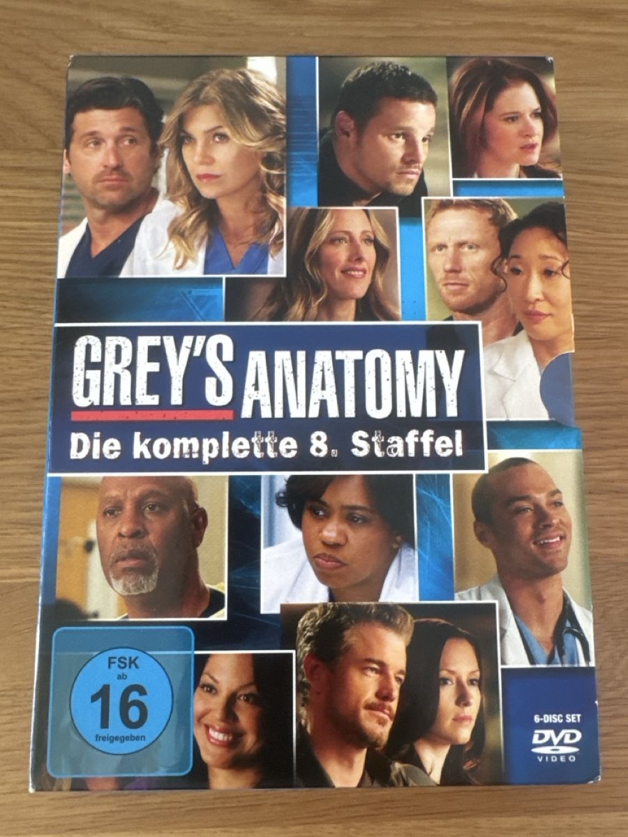 Tous les DVDs: Grey's Anatomy 8. Staffel DVD  – D'occasion à Muhen par Kusi_