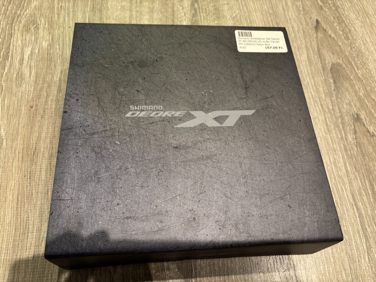 Shimano Pezzi di ricambio: Shimano XT Scheibenbremsen-Set BR-M8100 vorne – Nuovo e nell'imballaggio originale da Tagelswangen venduto da Bluefox_Crafting 1